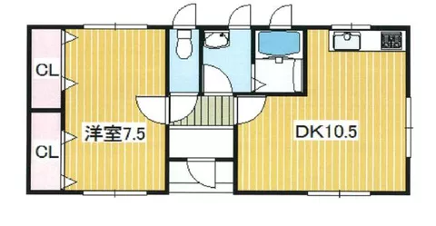 Nagahama City, Minami Koashi-cho (Nagahama Station) Single-story building 1LDK