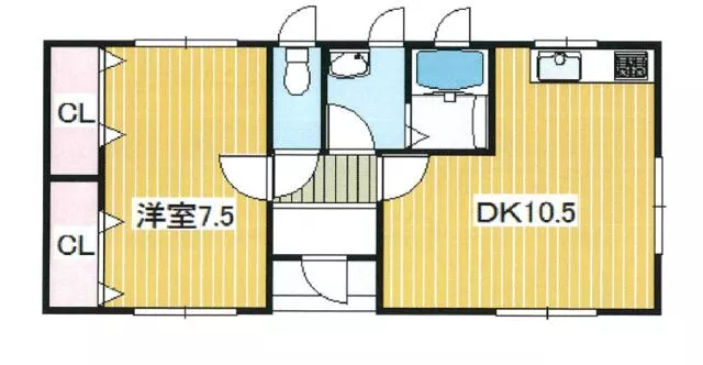 Nagahama City, Minami Koashi-cho (Nagahama Station) Single-story building 1LDK