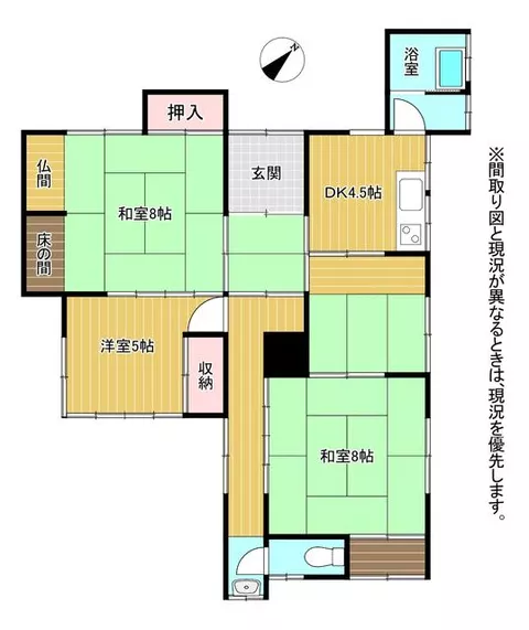 Kitakyushu City Moji Ward Yanagimachi 1-chome (Moji Station) Single-story building 4DK - Image 1