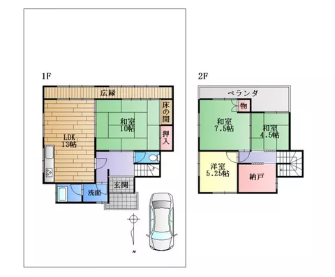 Koka City, Shigaraki-cho Nakano (Shigaraki Station) 2-story 4SLDK