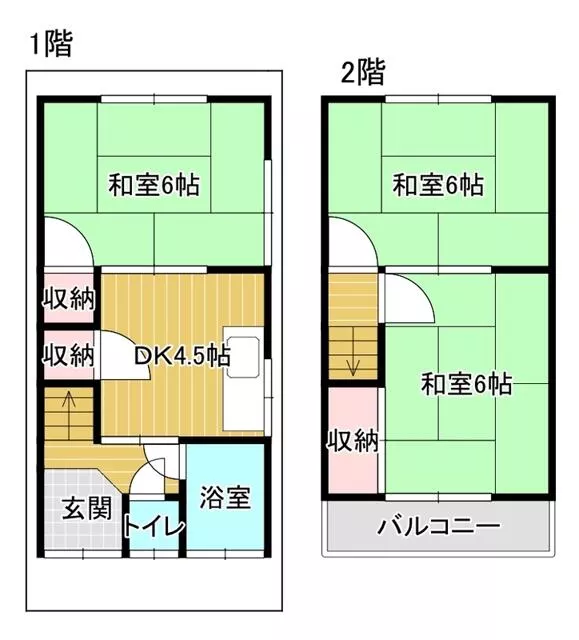 Kusunoki 1-chome, Shijonawate City (Shijonawate Station) 2-story 3DK