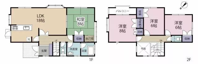 Hiroshima City, Higashi Ward, Umaki 6-chome, 2-story, 4LDK