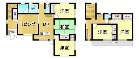 Uedajima, Sadowara Town, Miyazaki City (Sadowara Station) 2-story building 5LDK