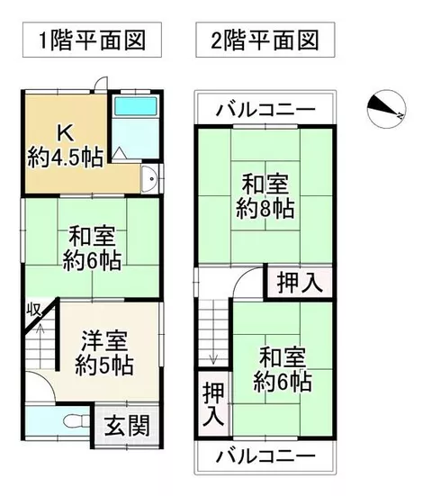 Sakai City, Nishi Ward, Ue (Hō Station) 2-story building 4K