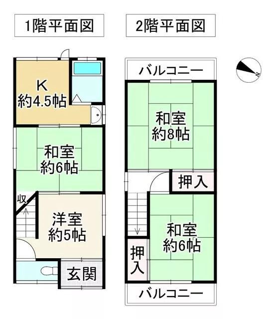 Sakai City, Nishi Ward, Ue (Hō Station) 2-story building 4K