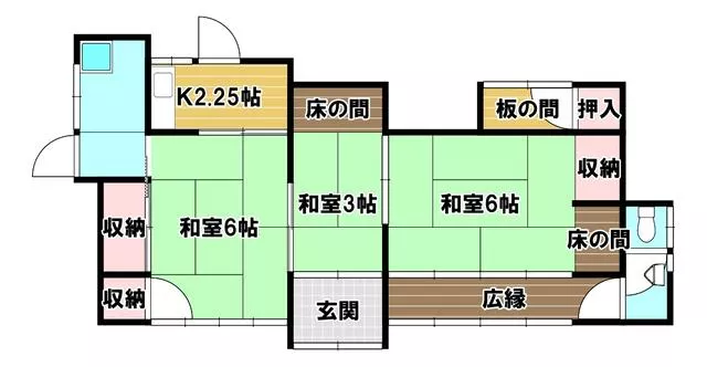 Tarami Town, Isahaya City, (Kikitsu Station), Single-story building, 3DK