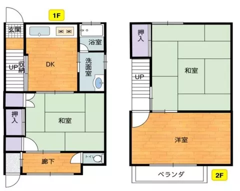 Kasugai City Tamano-cho (Kozu-ji Station) 2-story building 3DK