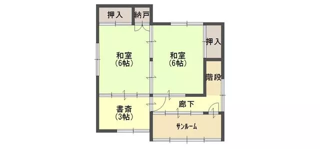 Nagai City, Iijikawa (Uzen Narita Station) 2-story 7DK
