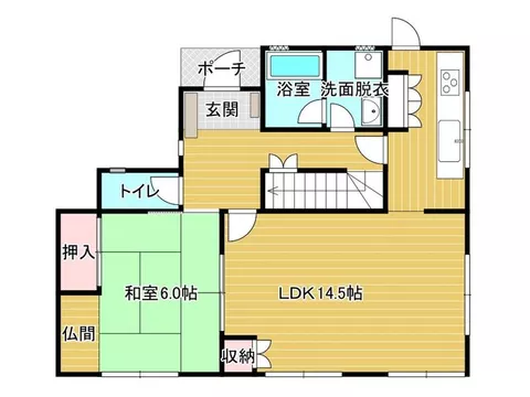 Saruhashi Town Fujisaki (Torizawa Station) 13 million yen