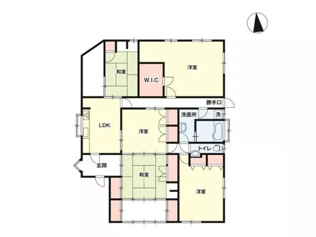 ☆Spacious land of approximately 171 tsubo☆5LDK used house☆Within a 15-minute walk to elementary and middle schools☆