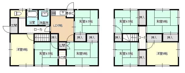Anan City, Tachibana-cho Shiotani, 2-story, 8DK