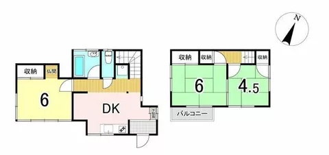 Ome City, Negabu 2-chome (Higashi-Ome Station), 2-story, 3DK - Image 2