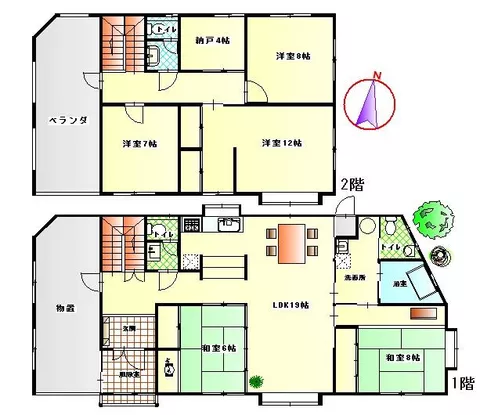 Kazuno City Hanawa Aza Karimata (Kazuno Hanawa Station) 2-story 5SLDK - Image 2