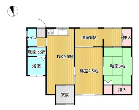 Nihonmatsu City, Nezaki 1-chome (Nihonmatsu Station) Single-story building 4DK