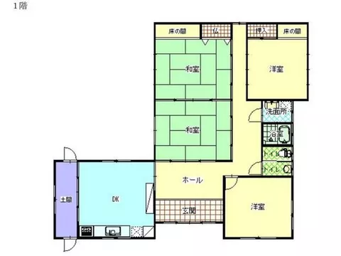 If you're looking for a home in the Awara City area, the comfortable "Used House in Awara City, Tanihata" is