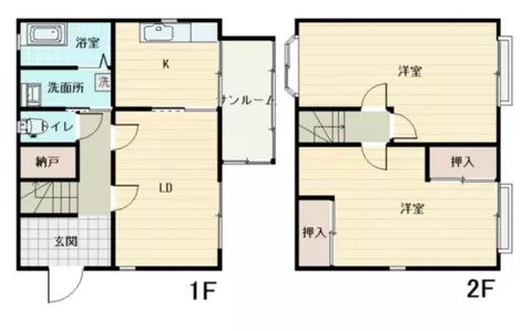 Oami Shiratori City Yanagihashi (Oami Station) 2-story 2LDK