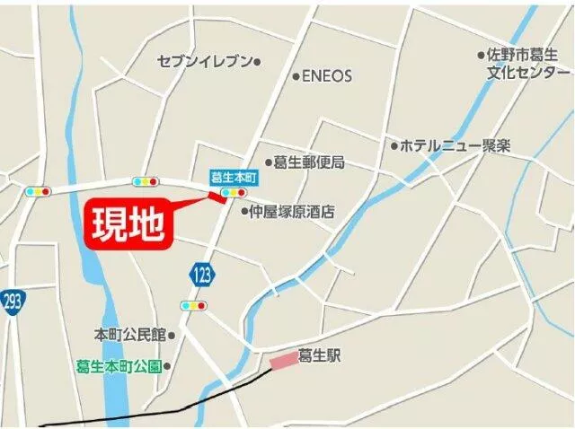 Sano City, Kuzu West 1-chome (Kuzu Station), single-story building, 3LDK