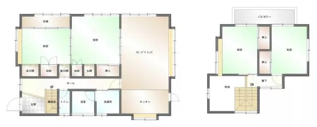 Oami Shiratori City, Kamitani Shinden (Oami Station), 2-story, 4LDK