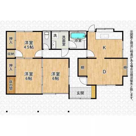 Kumagaya City, Sanbon (Omaso Station) single-story building 3DK