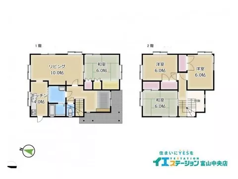 This is a renovated house! Many rooms and parking for 3 cars is possible!