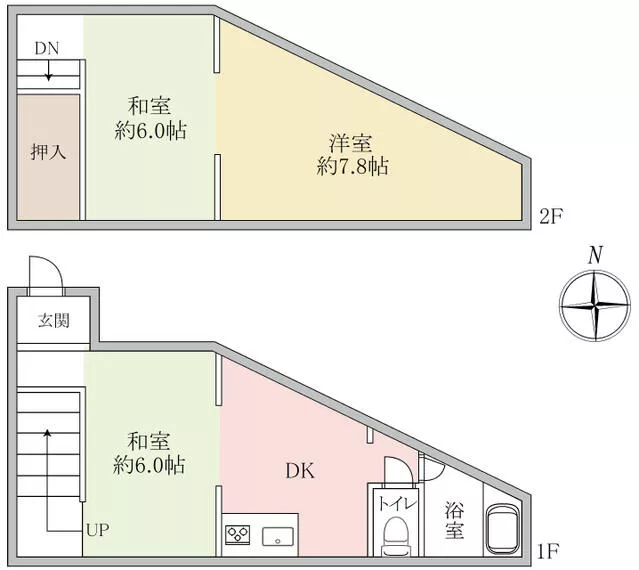 Katsushika Ward, Higashihorikiri 1-chome (Ohanajaya Station) 2-story 3DK