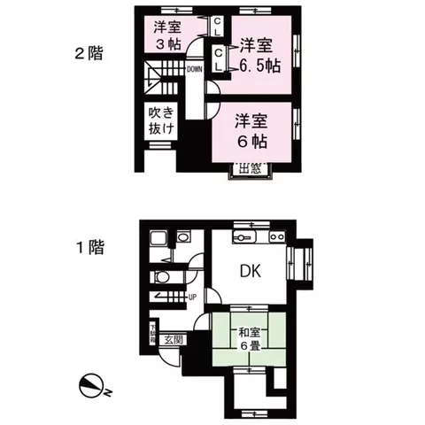 Nagaoka City, Kawaguchi Nakayama (Echigo Kawaguchi Station) 2-story 4DK