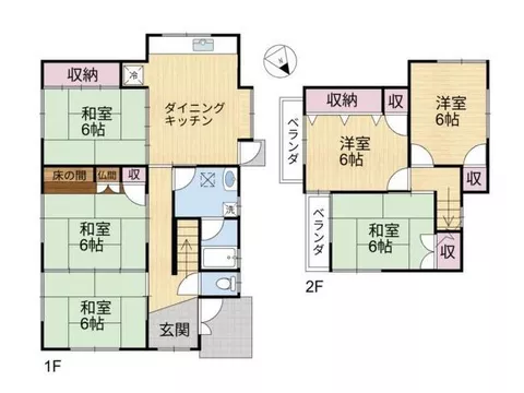 【WEB reservations now accepted】6DK with many rooms! 16-minute walk from Keihan Karahashimae Station!