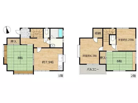 2-way Japanese-style room! Direct access from the entrance makes guest movement smooth♪ - Image 2