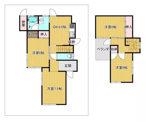 Ikoma-gun Ando-cho Oaza Nishiando (Horyuji Station) 2-story 4DK