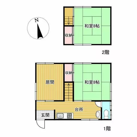 Tsu City, Kotobuki-cho (Tsu-Shinmachi Station) 2-story building 3K - Image 2