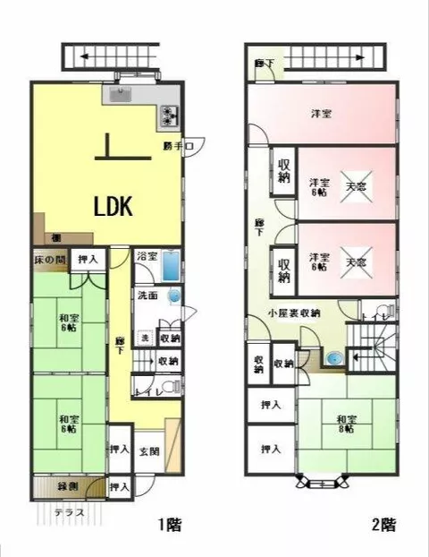 Gifu City, Daifuku Town 7-chome, 2-story 6LDK - Image 2