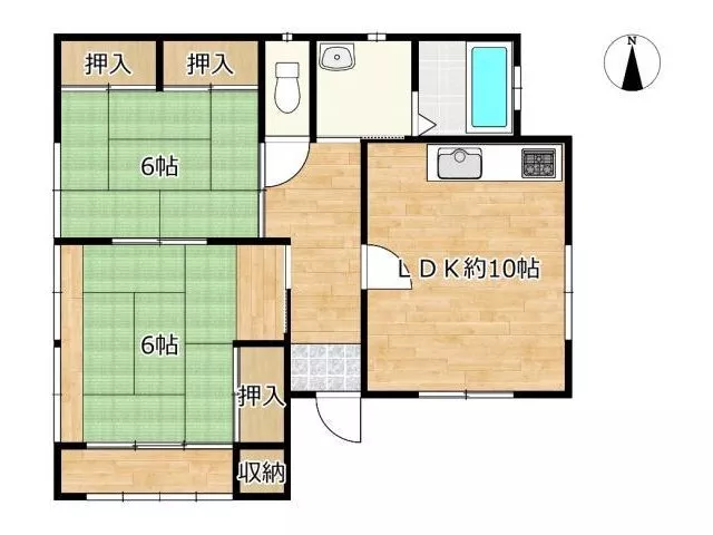 [Open House Scheduled] Exterior renovation planned / Single-story / Parking for 2 cars / Front road width approximately 6.1m /