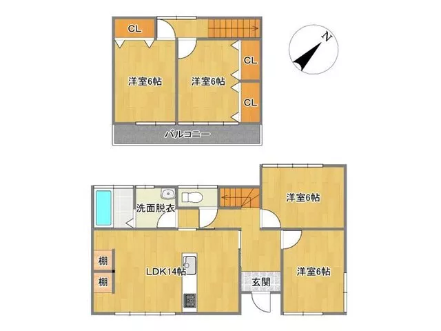 [Open House Held] [Interior and Exterior Renovated] Can park 3 standard cars in parallel. Width of the front road