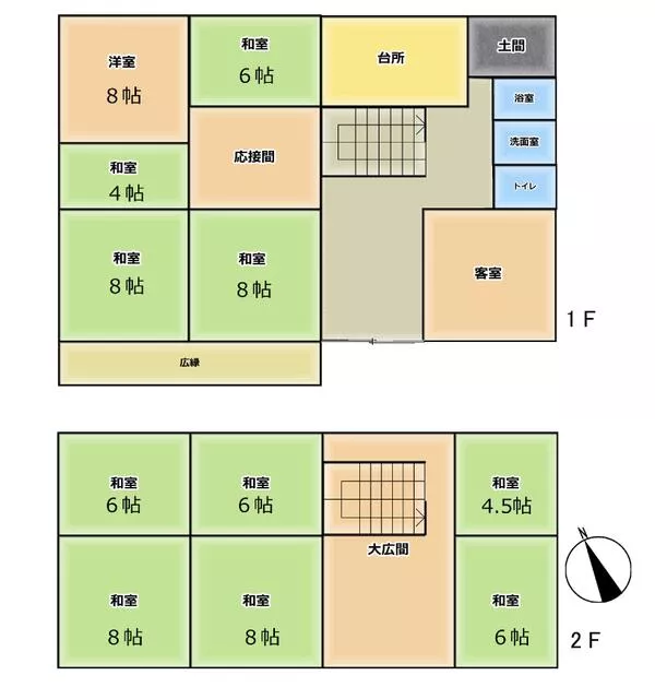 Fuwa District, Tarui Town Ichinoo (Tarui Station) 2-story 13K