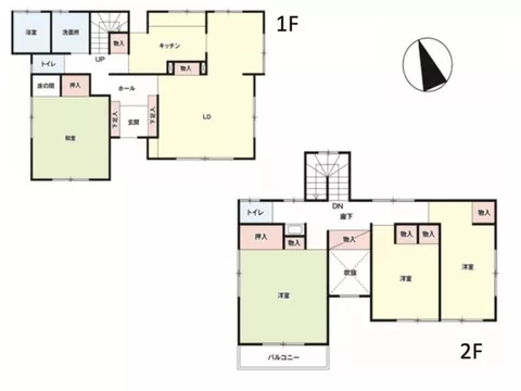 Spacious 4LDK with a site area of approximately 66 tsubo and a building area of approximately 36 tsubo!