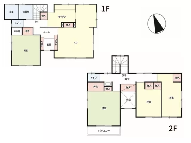 Spacious 4LDK with a site area of approximately 66 tsubo and a building area of approximately 36 tsubo!