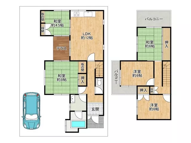 【Viewing available today】 ◇ This property comes with a parking lot♪ ◇ Immediate move-in possible as it is vacant