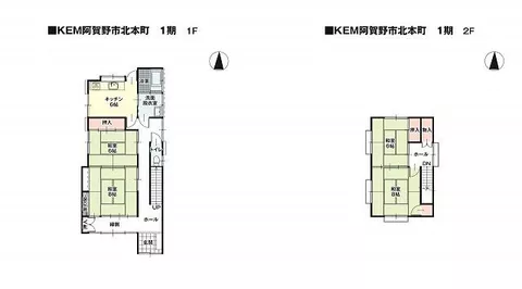 Agano City, Kitamoto Town (Suibara Station), 2-story, 4DK
