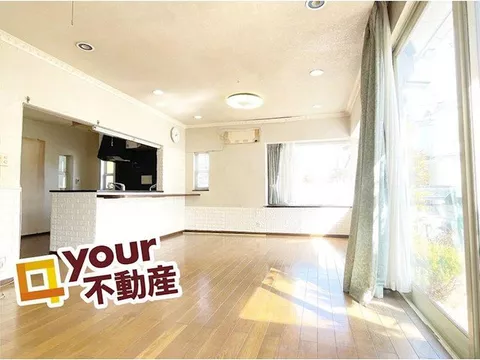 "Wind and light enter from everywhere♪ A 5LDK where the family can relax and spend time together."