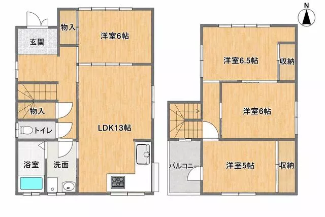 Yawata City, Yawata Butai (Kuzuha Station) 2-story 4LDK
