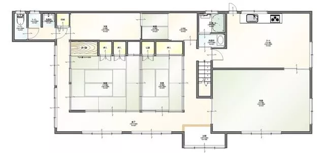 Ichinoseki City, Fujisawa Town, Fujisawa Aza Nishikaze (Chinmaya Station) 2-story building 6SLDK