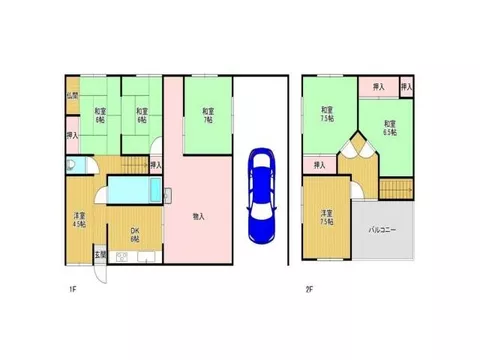 Can be considered for new construction, land 41.82 tsubo, sturdy concrete block construction, parking for 1 car