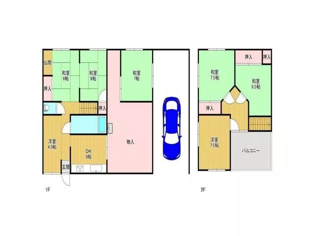 Can be considered for new construction, land 41.82 tsubo, sturdy concrete block construction, parking for 1 car