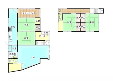 Miyakonojō City, Daiō Town (Miyakonojō Station) 2-story building 4LDK
