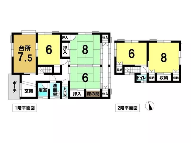 Uedanabe (Sotojida Station) 6 million yen