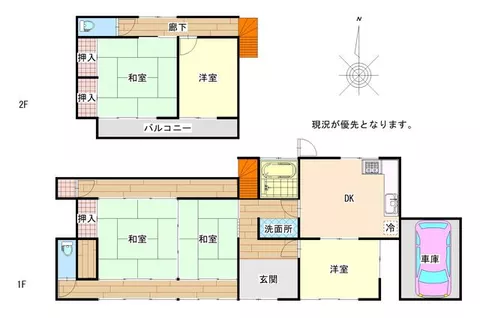 Sano City Akamicho 2-story 5DK