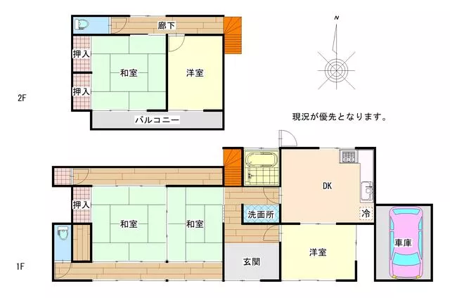 Sano City Akamicho 2-story 5DK