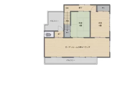 Nobeoka City, Tomiyama-cho (Nobeoka Station), 2 stories above ground and 1 basement, 6DK