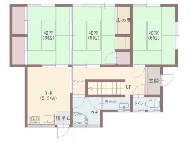 ■Maizuru City, Sakaidani, 5DK! ■About a 10-minute walk to kindergarten and elementary school!