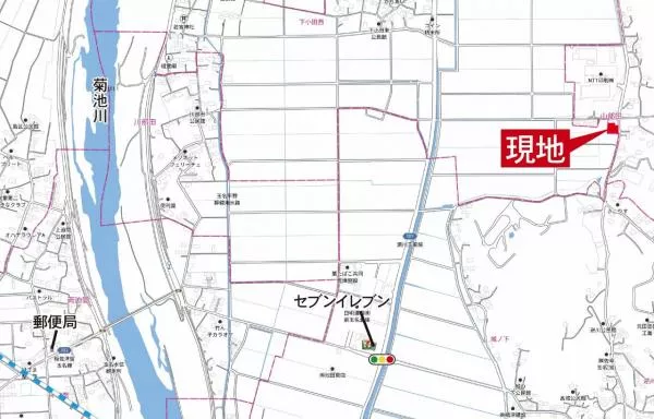 Tamana City, Yamabeda, single-story building, 5DK